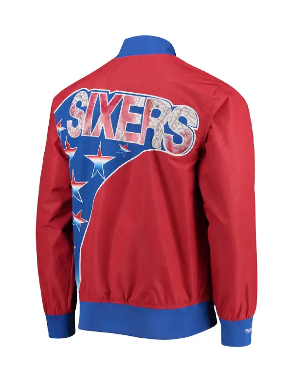 Mitchell & Ness Philadelphia 76ers Warm-Up Jacket Mitchell & Ness Philadelphia 76ers Warm-Up Jacket
