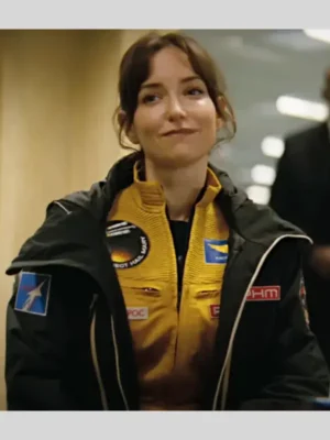 Liz Kingsman Project Hail Mary Black Jacket