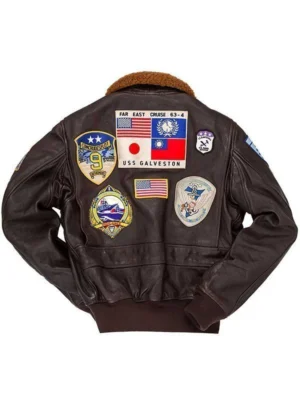 Maverick Top Gun Tom Cruise Leather Jacket