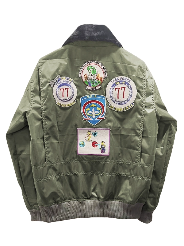 Top Gun G-1 US Fighter Gray Jacket Top Gun G-1 US Fighter Gray Jacket