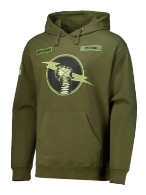 CM Punk Green Hoodie