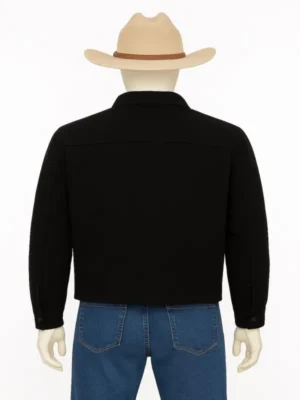 Justified Raylan Givens Black Cotton Sherpa Jacket