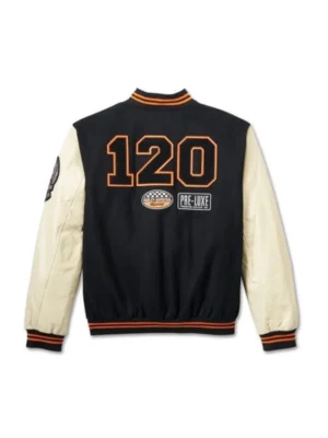 Harley Davidson 120th Anniversary Varsity Jacket