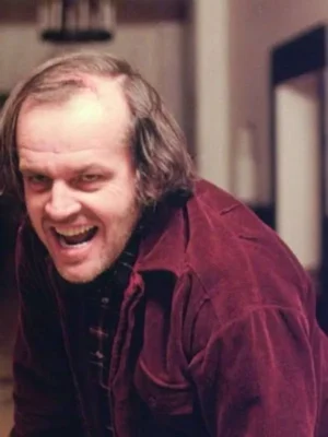 Jack Nicholson Shining Movie Red Corduroy Jacket