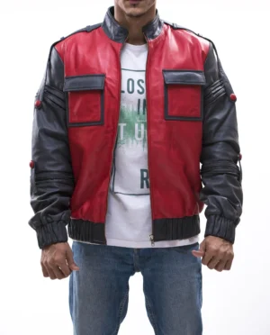 Marty McFly Back To The Future Part 2 Leather Jacket