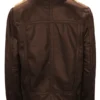 Men Brown B3 Shearling Bomber Jacket