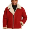 Ryan Reynolds Spirited Shearling Jacket