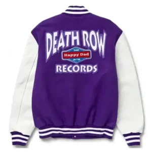 Happy Dad x Death Row Varsity Jacket