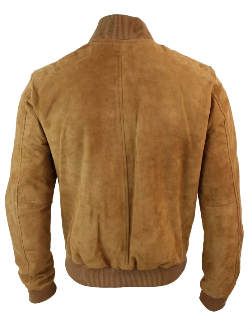 Mens Brown Classic Suede Leather Blazer Mens Brown Classic Suede Leather Blazer