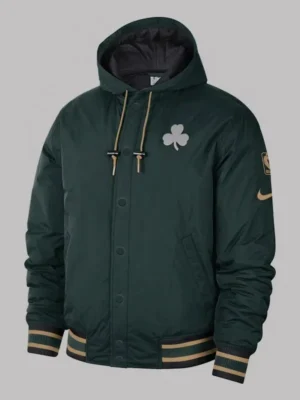 NBA Boston Celtics Bomber Hooded Jacket