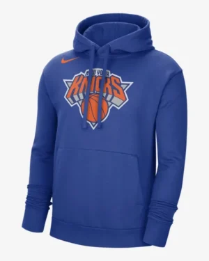 Knicks Blue Pullover Hoodie