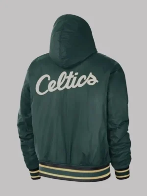 NBA Boston Celtics Bomber Hooded Jacket