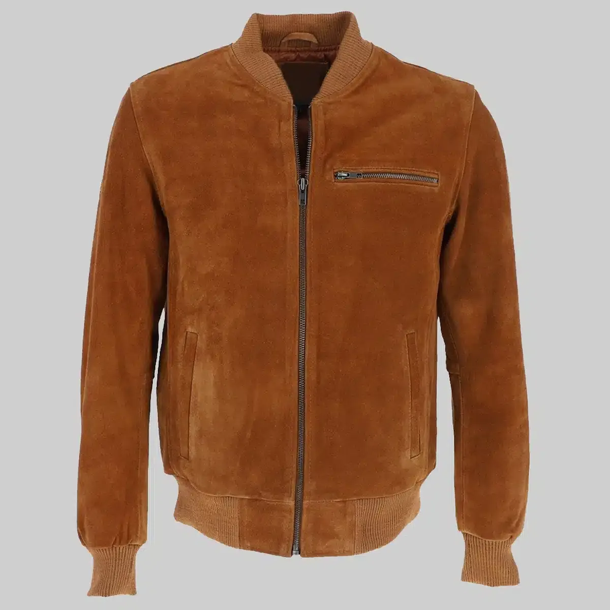 Mens Tan Brown Suede Jacket Mens Tan Brown Suede Jacket