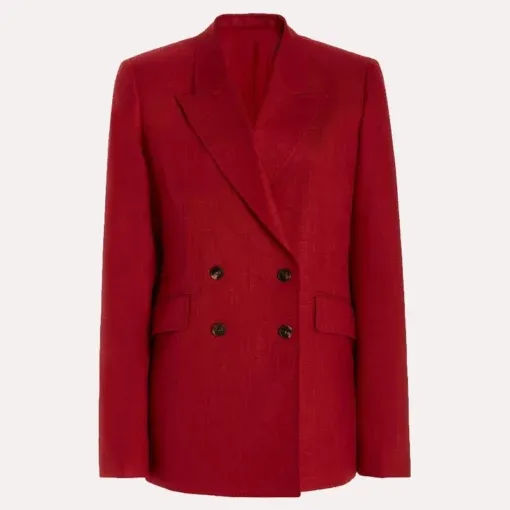 Anne Hathaway The Idea of You Red Blazer Anne Hathaway The Idea of You Red Blazer