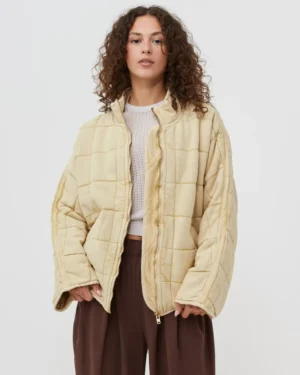 Free People Quilted Jacket