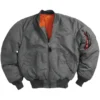 Alpha MA-1 Nylon Flight Jacket