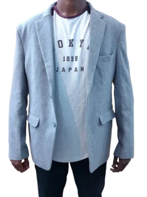 Luke Grimes Yellowstone S03 Grey Blazer
