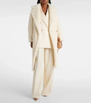 Max Mara Teddy Coat Womens