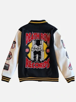 Death Row Records Patched Varsity Jacket