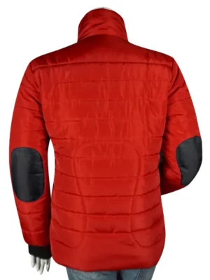 Kate Middleton Red Puffer Jacket