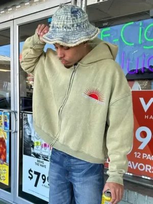 Gv Gallery Raspberry Hills Zip-Up Hoodie