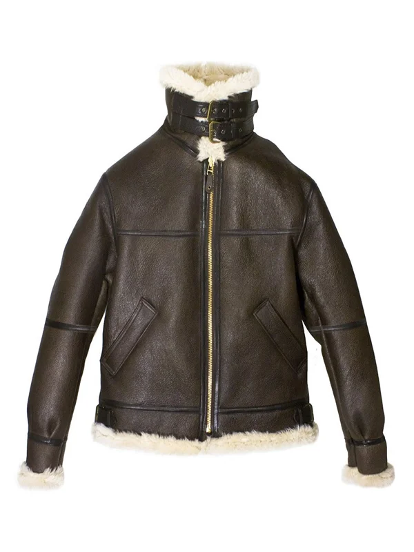 Men B3 Shearling Bomber Jacket Men B3 Shearling Bomber Jacket