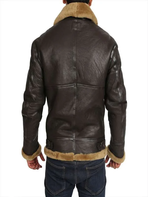 Men Brown B3 Bomber Jacket Men Brown B3 Bomber Jacket