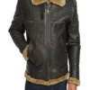 Men Brown B3 Bomber Jacket