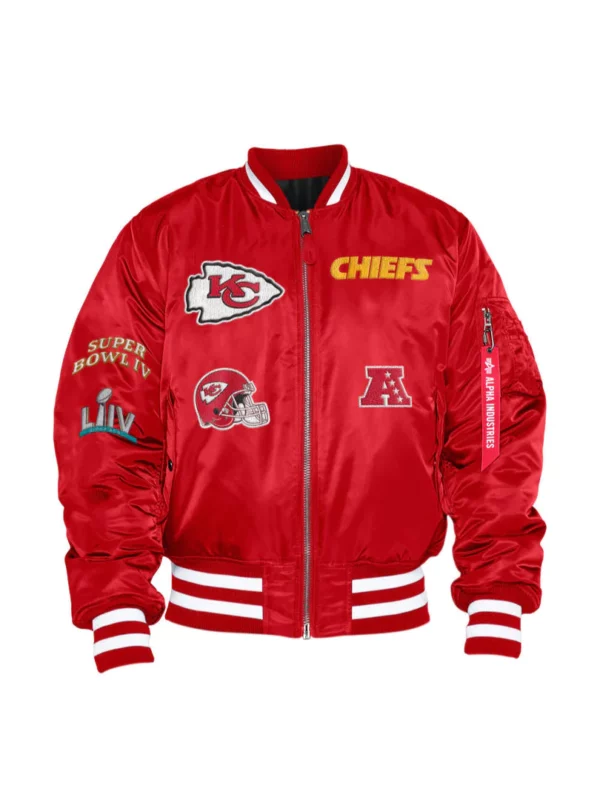 Kansas City Chiefs Alpha Industries X New Era Jacket Kansas City Chiefs Alpha Industries X New Era Jacket