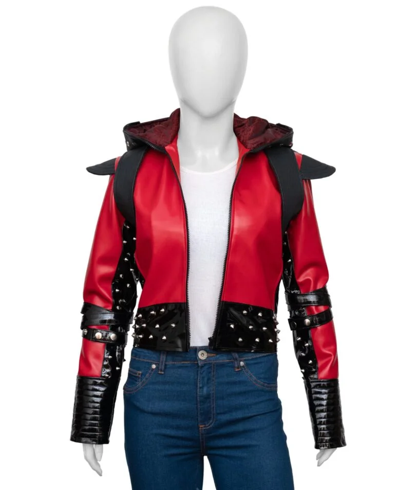Kylie Cantrall Descendants The Rise Of Red 2024 Studded Leather Jacket Kylie Cantrall Descendants The Rise Of Red 2024 Studded Leather Jacket