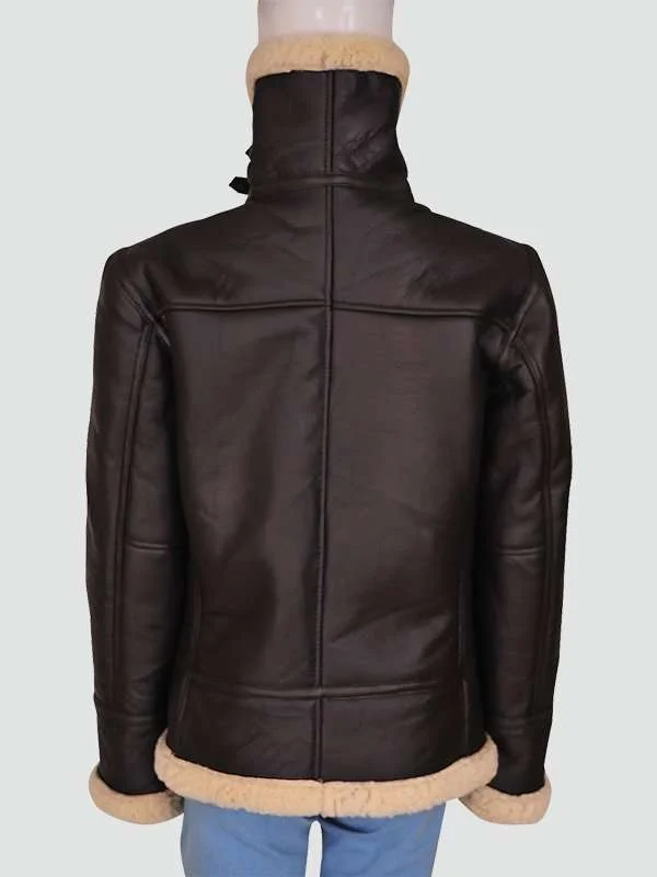 Women Shearling Aviator Bomber Jacket Women Shearling Aviator Bomber Jacket